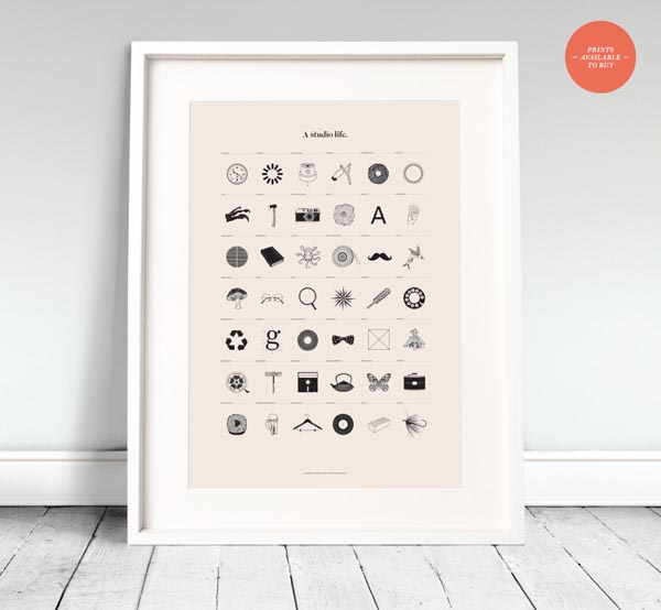 A Studio Life Poster Illustration by Grid A Studio Life Poster Illustration by Grid