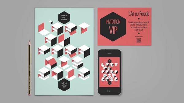 L'Art au Paradis 2012 Identity and Print Design by Ultradigital