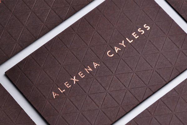 Business Card Design by Alphabetical Studio