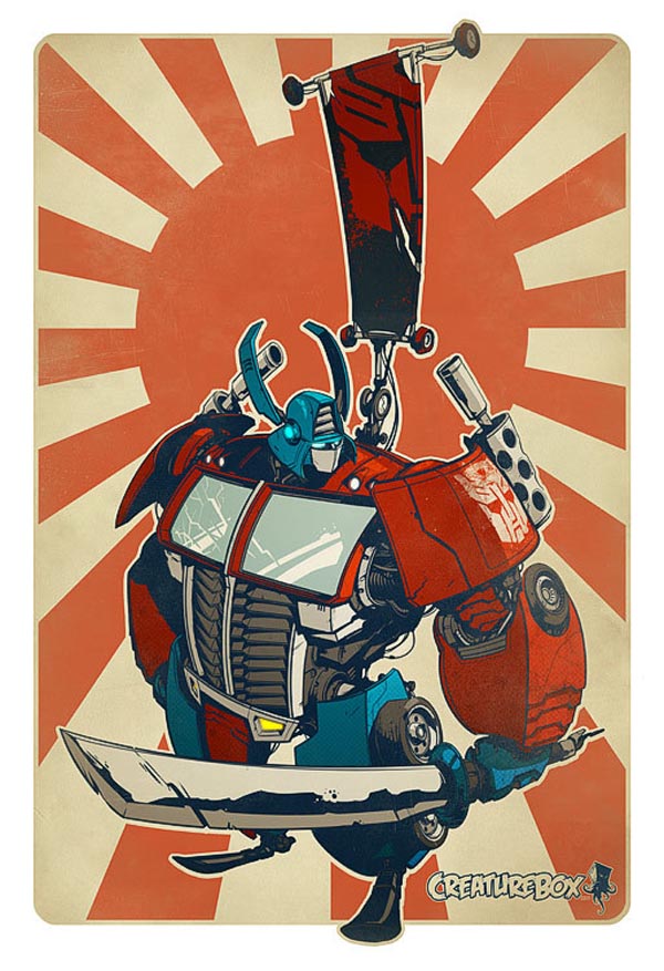 Robots Character Design and Illustrations by CreatureBox