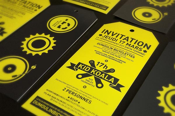 Dumoulin Bicyclettes - Print Design by Sebastien Bisson