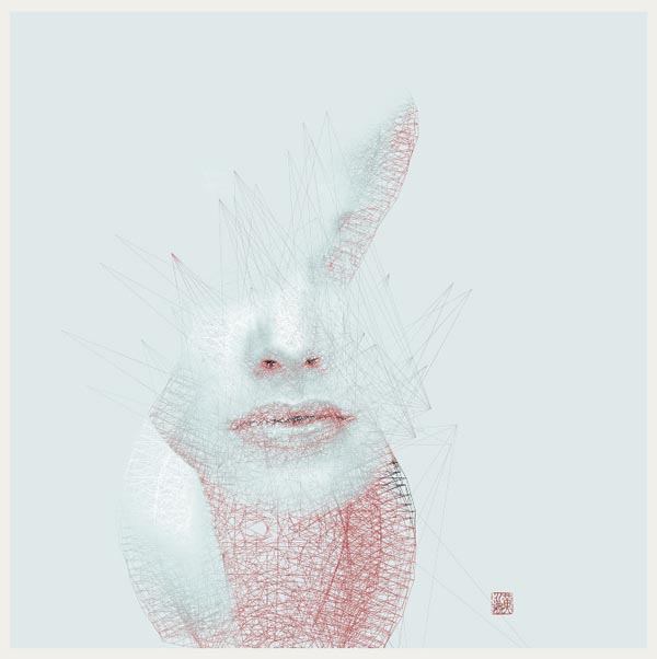 Forming and Fragmenting - Portrait Series by André Wee