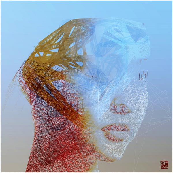 Forming and Fragmenting - Portrait Series by André Wee