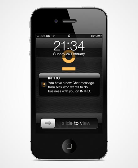 Intro iPhone app