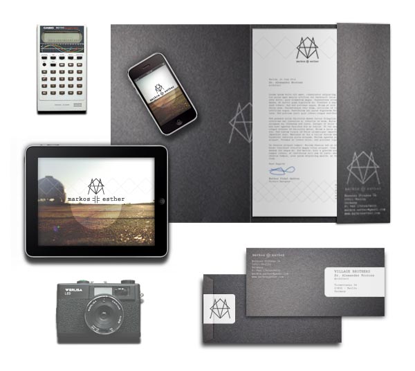 Markos-Esther Design Studio - Visual Identity