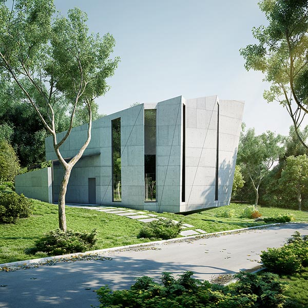 Modern Architecture - The Edge House by STARH Stanislavov Architects