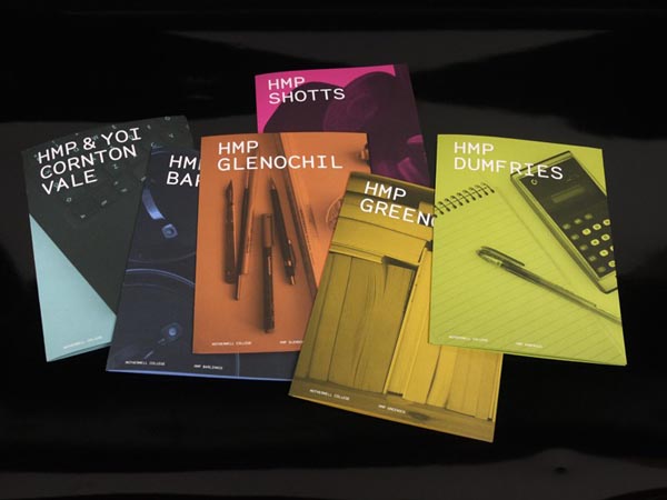 Motherwell College Prospectus Inserts - Design by Graphical House Motherwell College Prospectus Inserts - Design by Graphical House