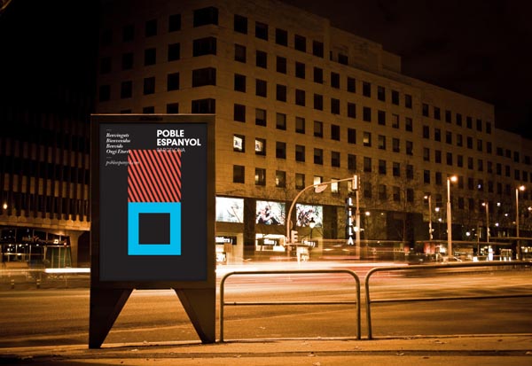 Poble Espanyol - Redesign of the Corporate Identity by Atipus