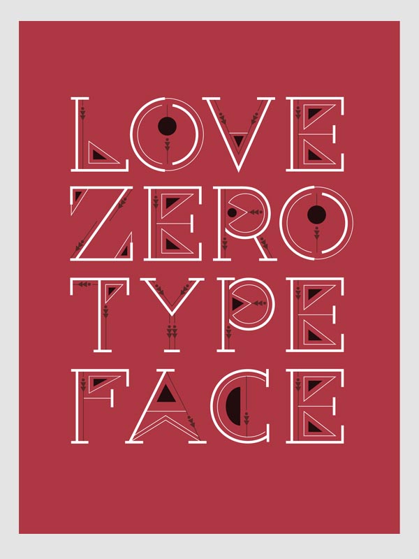 Poster Design with CS Zero Typeface