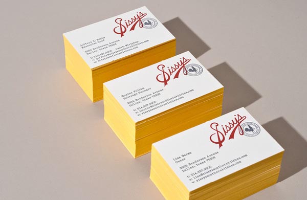 Sissy's Southern Kitchen Identity - Business Cards by Tractorbeam Sissy's Southern Kitchen Identity - Business Cards by Tractorbeam