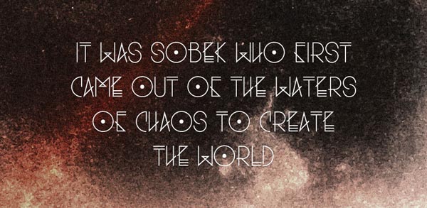 Sobek Experimental and Futuristic Font - Typeface Example
