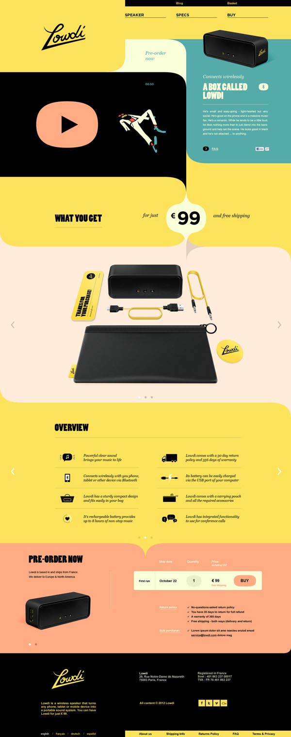 A Box Called Lowdi - Web Design by Momkai A Box Called Lowdi - Web Design by Momkai