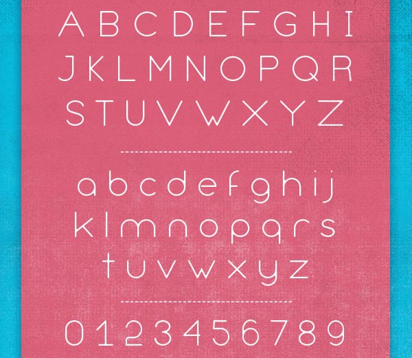 Air - geometric sans typeface by Nice Type