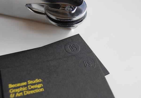 Because Studio Business Card