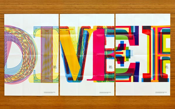 Bill Bernbach Typographic Poster Series