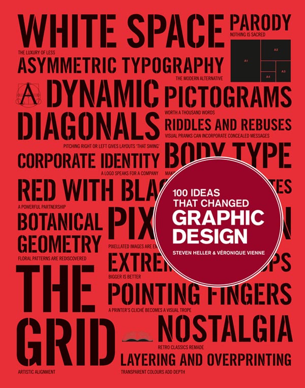 Book: 100 Ideas that Changed Graphic Design by Steven Heller and Veronique Vienne