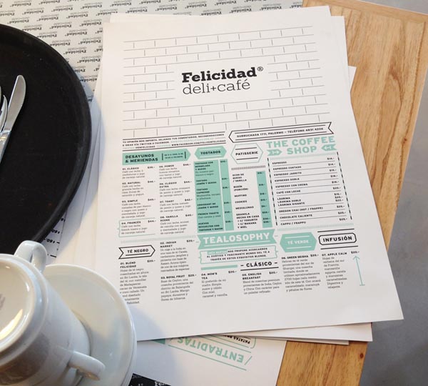 Brand Design by Pogo Creative Co. for Felicidad deli house in Buenos Aires Brand Design by Pogo Creative Co. for Felicidad deli house in Buenos Aires