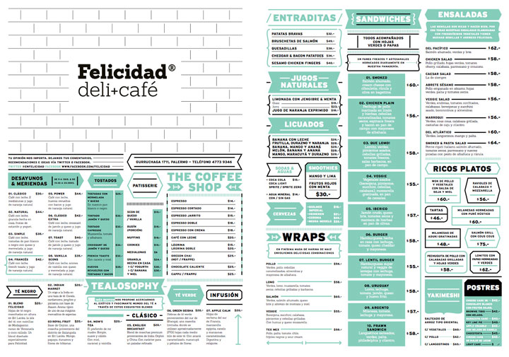 Brand Design by Pogo Creative Co. for Felicidad deli house in Buenos Aires Brand Design by Pogo Creative Co. for Felicidad deli house in Buenos Aires