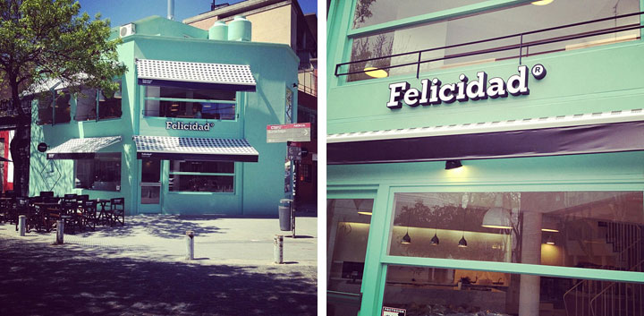 Brand Design by Pogo Creative Co. for Felicidad deli house in Buenos Aires Brand Design by Pogo Creative Co. for Felicidad deli house in Buenos Aires