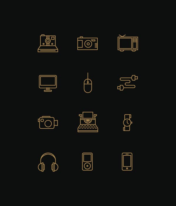 Devices Icons by Designer Tim Boelaars