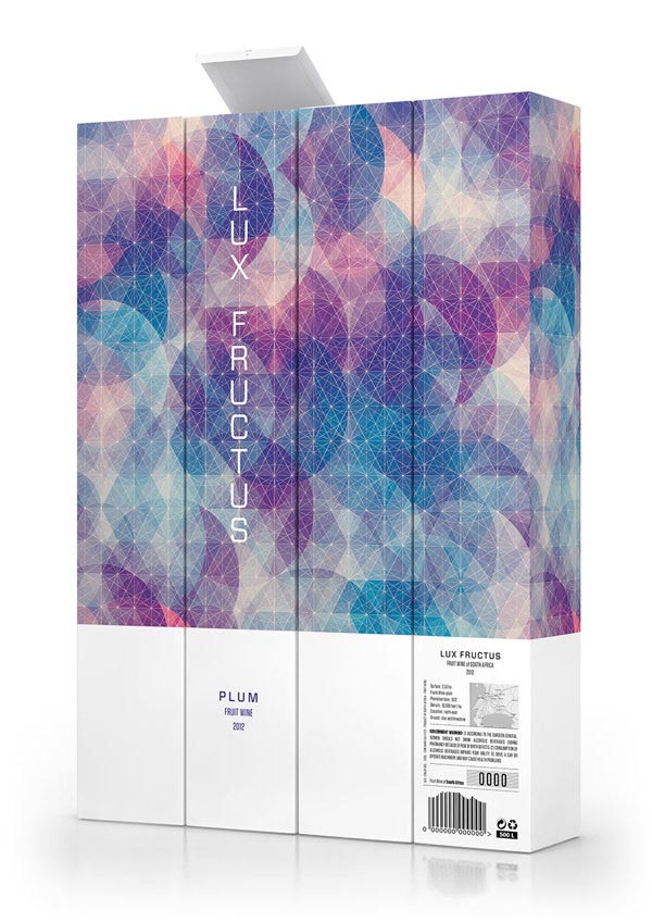 Fruit Wine Concept Packaging Design by Marcel Buerkle and Simon C Page