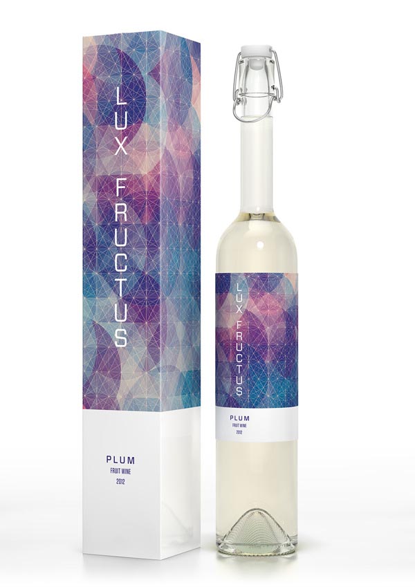 Fruit Wine Concept Packaging Design by Marcel Buerkle and Simon C Page