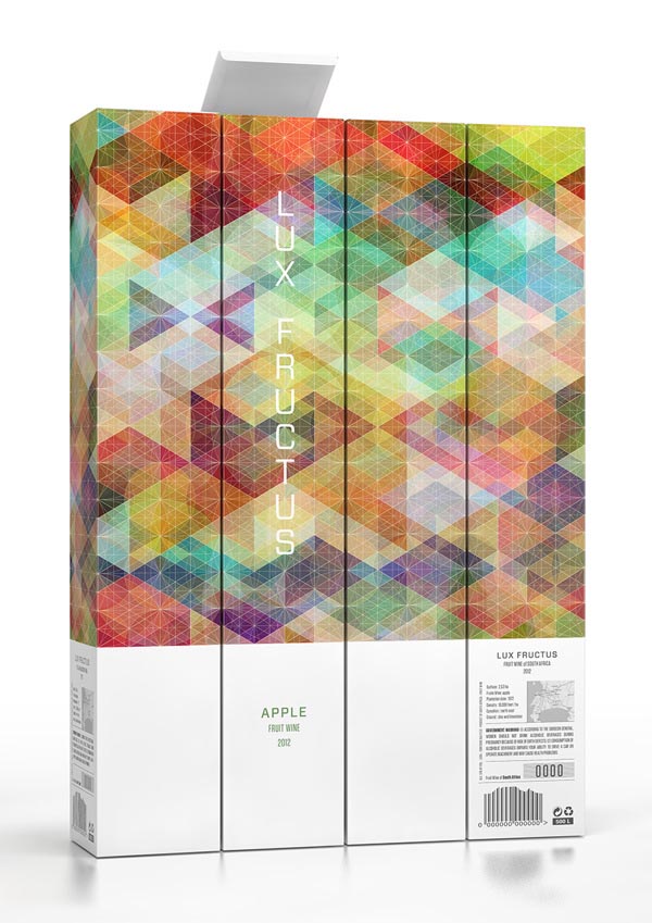 Fruit Wine Concept Packaging Design by Marcel Buerkle and Simon C Page