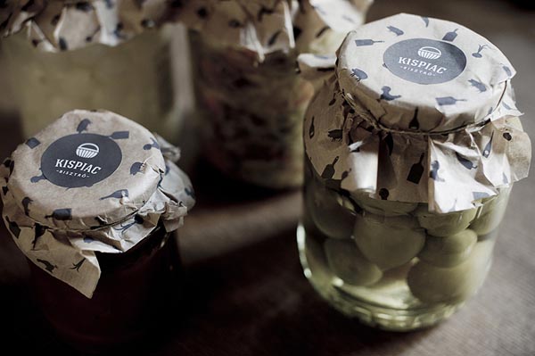 Identity Design for small bistro Kispiac by Eszter Laki Identity Design for small bistro Kispiac by Eszter Laki