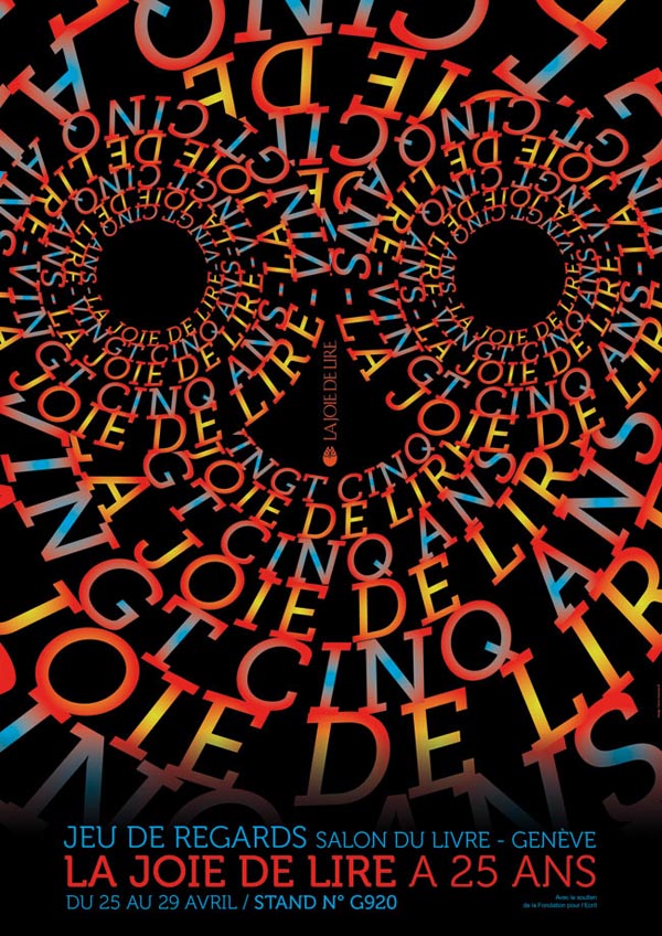 Jeu de regards - Poster Design by Fermin Guerrero for an Exhibition