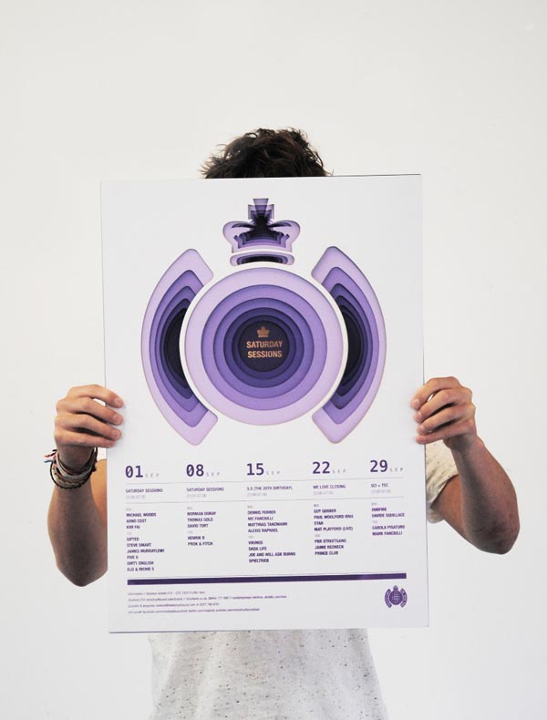 Ministry of Sound - Poster with Multible Layers Ministry of Sound - Poster with Multible Layers