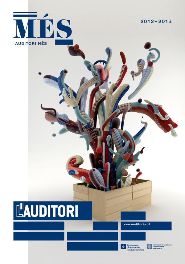 Poster for L'Auditori Campaign by Toormix