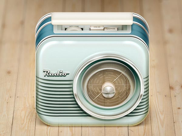 Radio iOS Icon Design by Román Jusdado