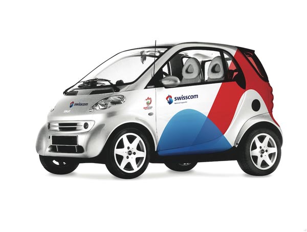 Swisscom – Visual Identity Car Design by Moving Brands