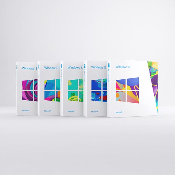 Windows 8 Packaging Design Artworks by Colors And The Kids