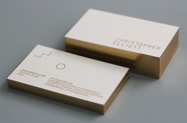 Christopher Elliott - Business Card Design by Studio Brave