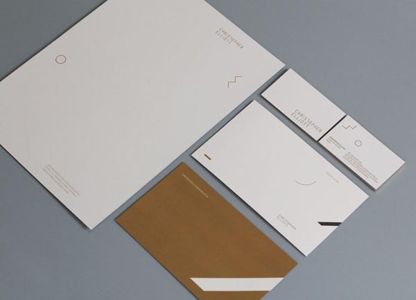 Christopher Elliott - Stationery Design by Studio Brave