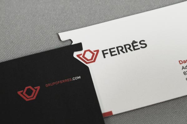 Ferrês Business Card Design by Br/Bauen
