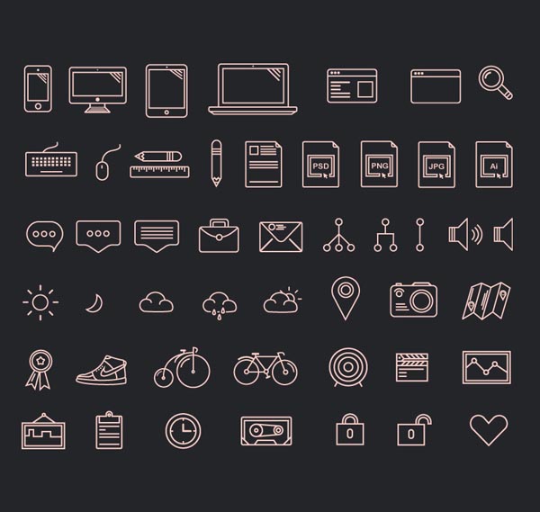 Free Icon Set for download by Luboš Volkov