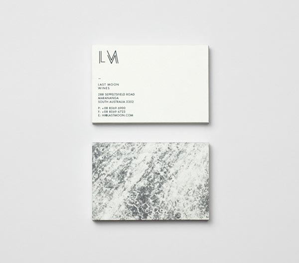 Last Moon Business Cards by Graphic Designer Tomas Sabbatucci Last Moon Business Cards by Graphic Designer Tomas Sabbatucci