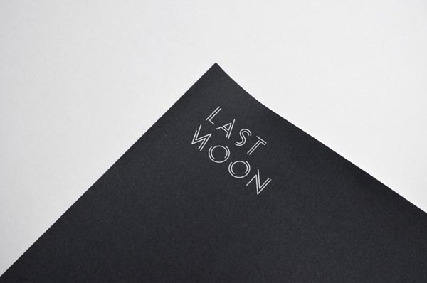 Last Moon Stationery by Graphic Designer Tomas Sabbatucci Last Moon Stationery by Graphic Designer Tomas Sabbatucci
