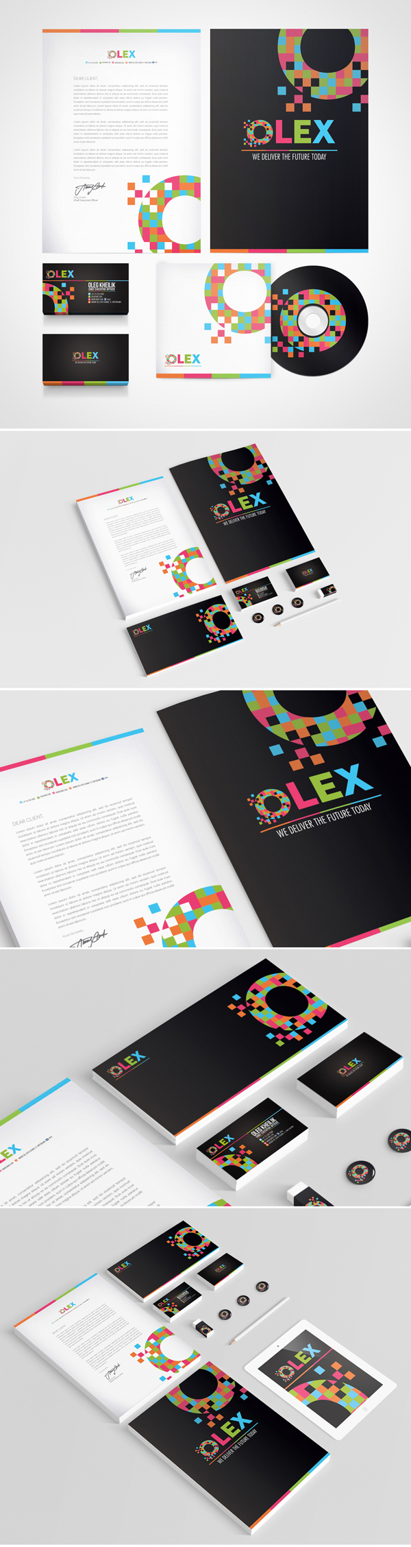 OLEX Personal Identity Design
