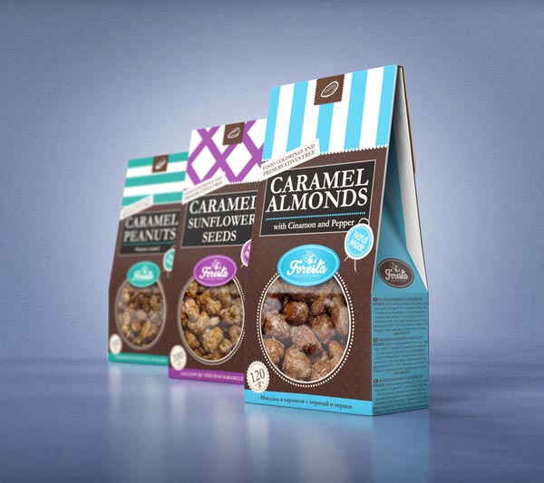 Sugar nuts Package Design by Studio43