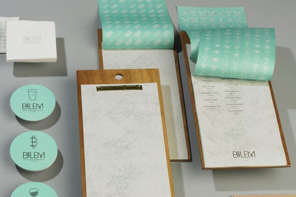 Betlem Gastro Bar Brand Design Material by Toormix