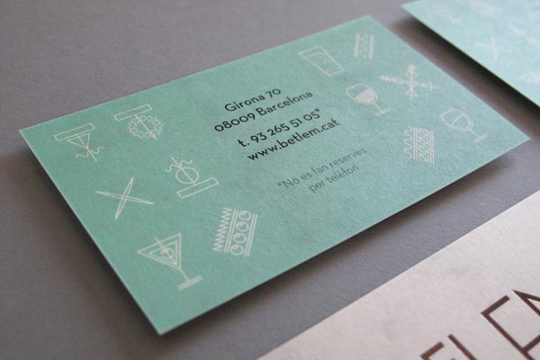 Betlem Gastro Bar Business Card Design by Toormix