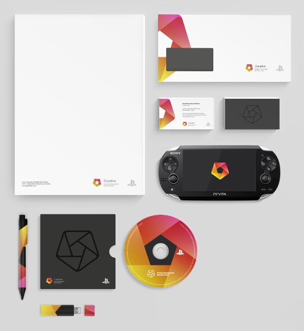 Branding for Sony PlayStation's US based Creative Services Group