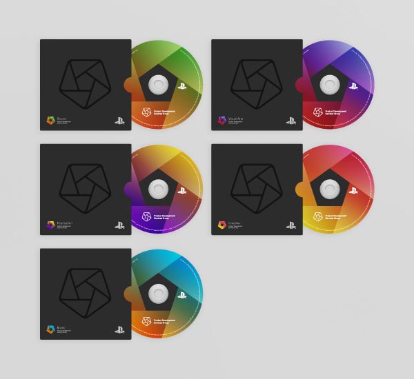 CD and Cover Design for Sony PlayStation's US based Creative Services Group