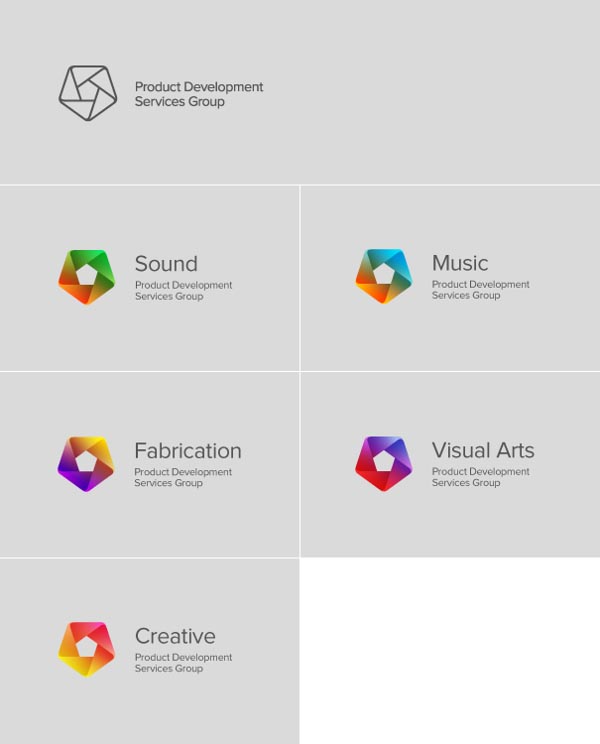 Corporate Logo Design for Sony PlayStation's US based Creative Services Group