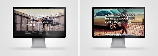 Cruyff Classics brand website design by SuperBruut