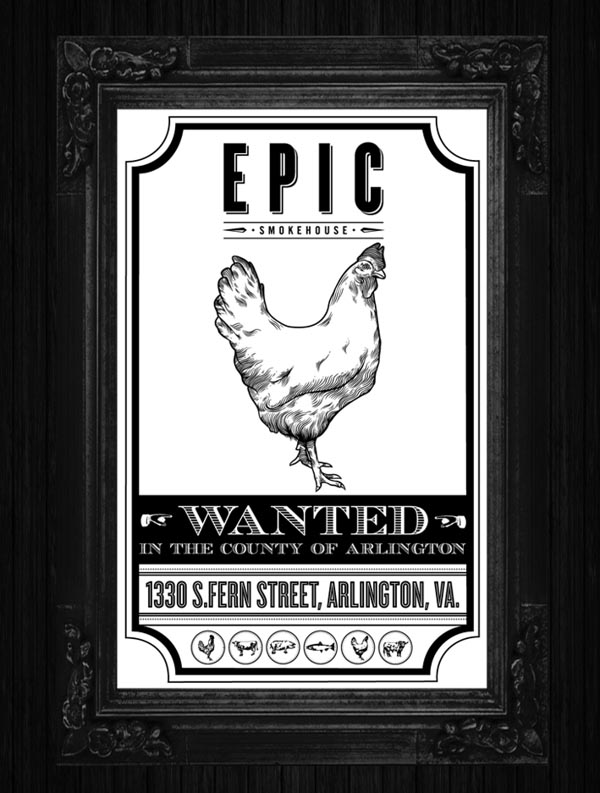 Epic Smokehouse Illustration and Graphic Design by Rock3RS