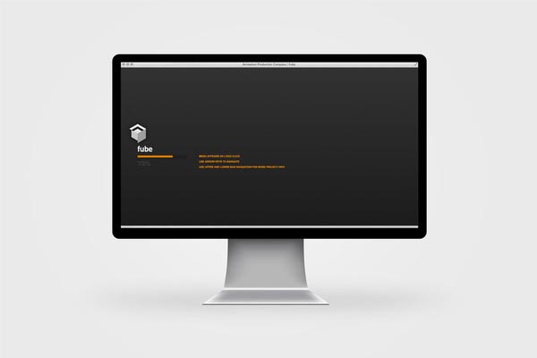 Fube website web design by SuperBruut